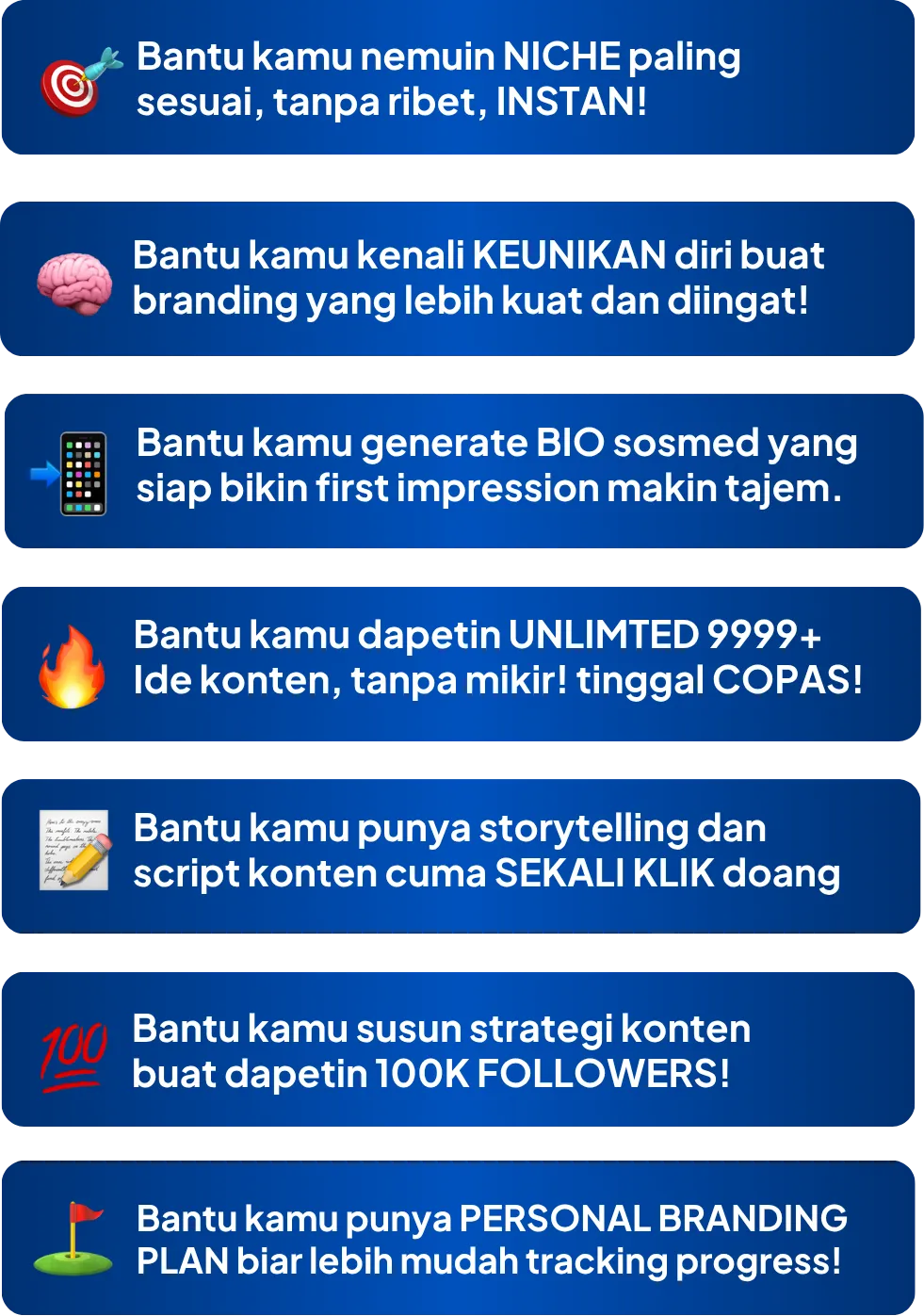 Preview Personal Branding Builder